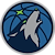 Logo for Minnesota Timberwolves
